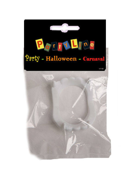 Dent vampire blanche adulte