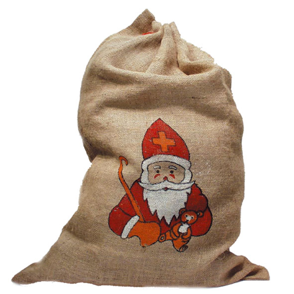 Sac St Nicolas Jute 80x55