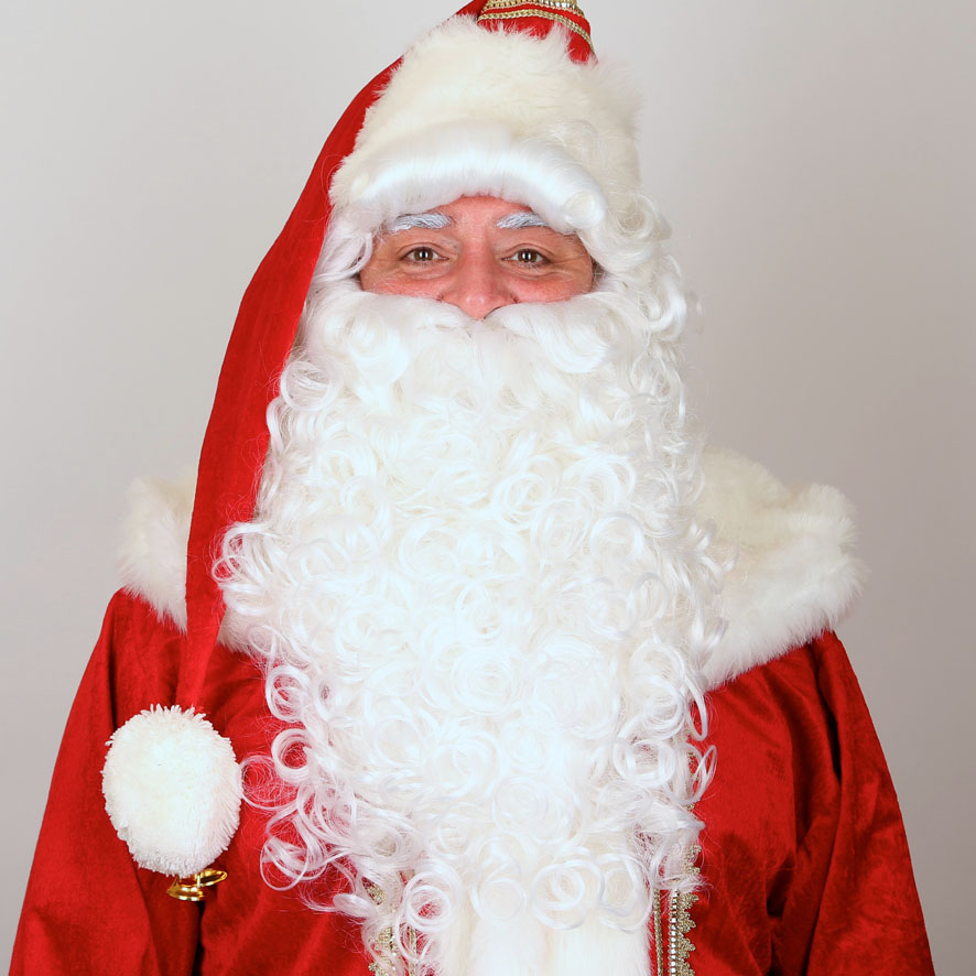 Perruque Barbe Pere Noel Luxe