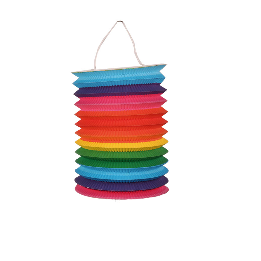 Lampion diam:15cm   Arc en ciel