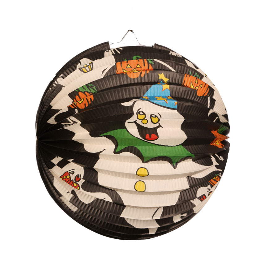 Lampion diam:25cm fantome